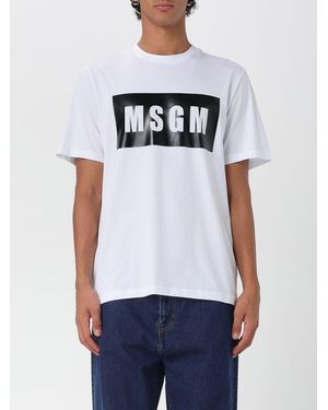 MSGM T-Shirt Herren - Weiß