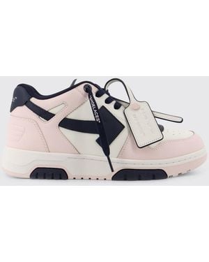Off-White c/o Virgil Abloh Out Of Office Leather Trainers - White