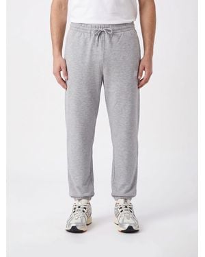 New Balance Cotton Jogging Trousers - Grey