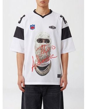 ih nom uh nit Graphic Print Polyester T-Shirt - White