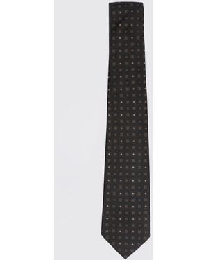 Saint Laurent Tie - White