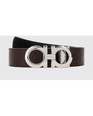 Ferragamo Cintura Uomo - Bianco