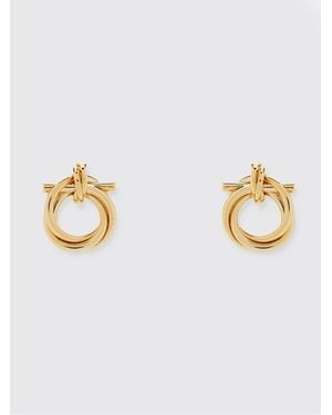 Ferragamo Gancini Stud Earrings - Metallic