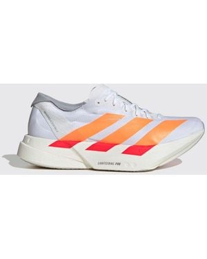adidas Originals Adizero Adios Pro 4 Mesh Trainers With 3-Stripes Logo - Pink