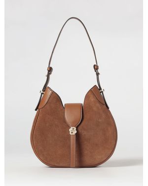 BOSS Bolso De Ante - Marrón