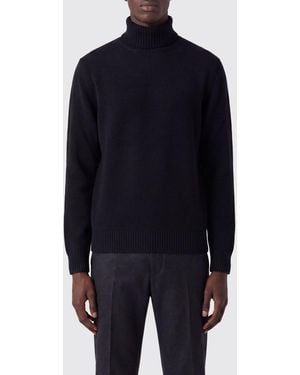 Kangra Wool And Cashmere Blend Turtleneck Sweater - Blue