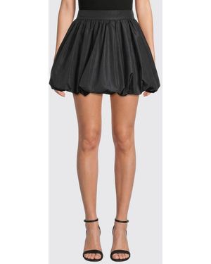Patou Polyester Balloon Skirt - Black