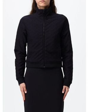 Gucci Trainingsjacke Aus Gg-Jacquard-Jersey Mit Hohem Kragen Und Reißverschluss - Blau