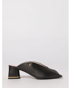 Coccinelle C-Everyday Leather Mules - Black
