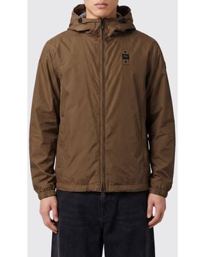 Blauer Giacca A Vento - Marron