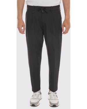 BOSS Slim Fit Jersey Pants With Drawstring And Elasticated Waist - Black