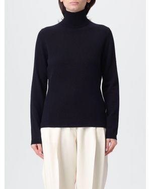 Allude Maglia A Dolcevita Basic - Blu