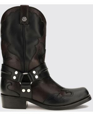 Versace Stiefel Damen - Schwarz
