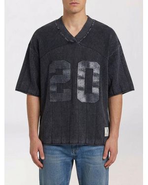Represent Cotton Varsity T-Shirt - Black