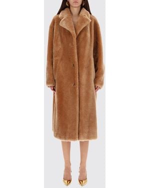 Stand Studio Abrigo De Piel Mujer - Marrón