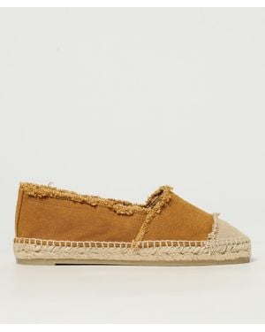 Castañer Comfortable Slip-On Espadrilles With Jute Sole For Everyday Casual Wear - Brown