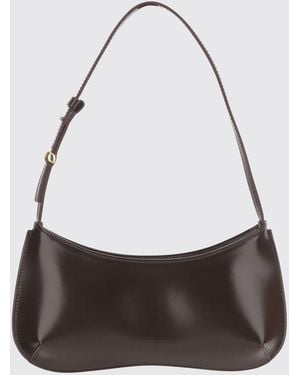 Jacquemus Le Bisou Leather Bag - Gray