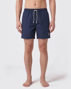 Brunello Cucinelli Polyester Swim Trunks - Blue