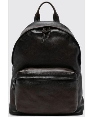 Officine Creative Oc Pack Volanato Leather Backpack - Black