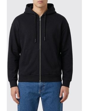 44 Label Group Hoodie With Logo - Black