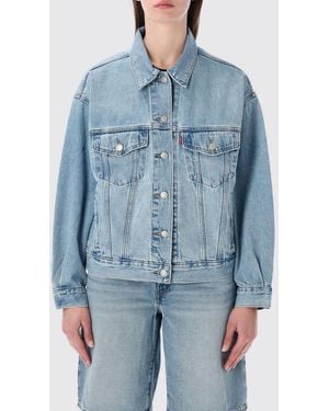 Levi's Manteau Femme - Bleu