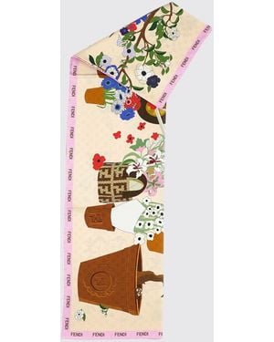 Fendi Scarf - White