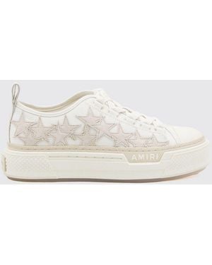 Amiri Stars Court Low-Top Trainers - Natural