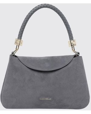 Coccinelle Borsa A Spalla Tiggy - Grigio