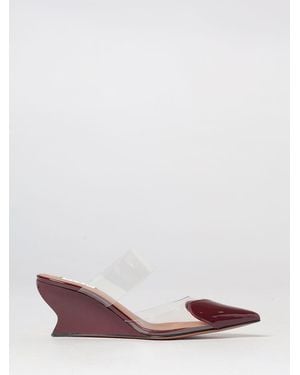 Alaïa Mules A Zeppa Le Cœur - Rosa
