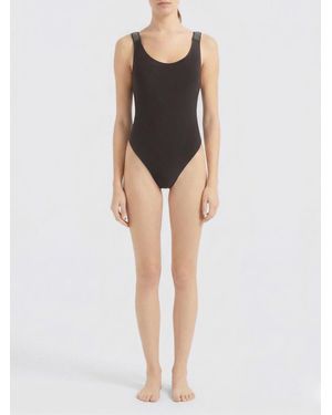 Brunello Cucinelli Bañador De Una Pieza - Negro