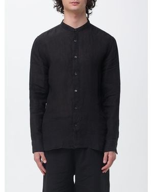 120% Lino Classic Linen Shirt - Blue