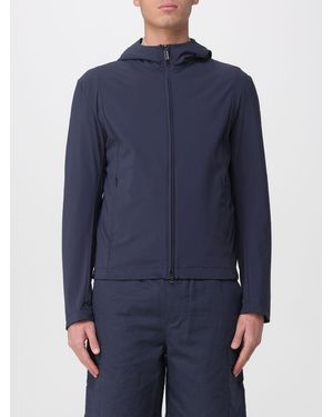Colmar Stretch Microfiber Jersey Hooded Jacket - Blue
