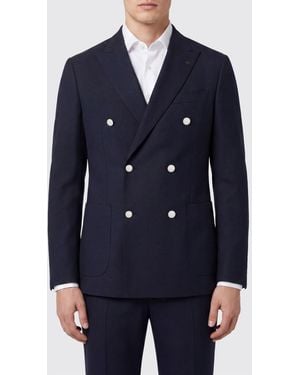 Lardini Double-Breasted Blazer - Blue