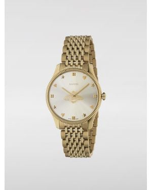 Gucci Gtimeless Ya126415541132247U Bee Motif - Metallic