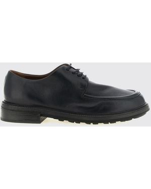 Marsèll Gruboot Grained Leather Derby Shoes With Notched Sole - White
