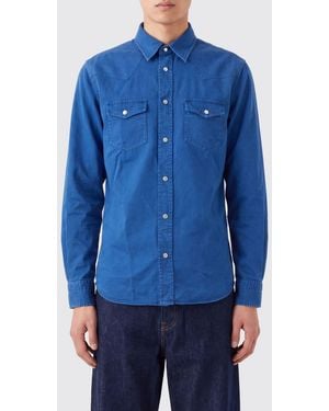 Tom Ford Camicia Uomo - Blu