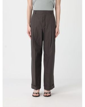 Soeur Straight Virgin Wool Trousers - Grey
