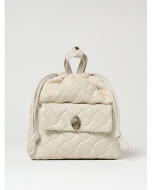 Kurt Geiger Zaino Kensington Pelle E Nylon Matelassè - Neutro
