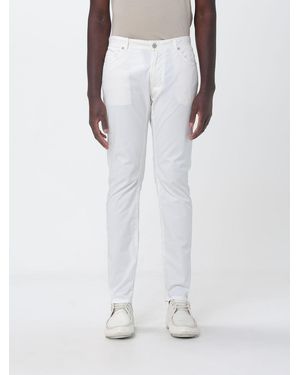 Brooksfield Cotton Slim Fit Pants - White