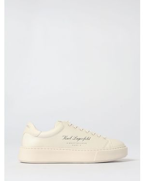 KARL LAGERFELD Synthetic Leather Trainers - Natural
