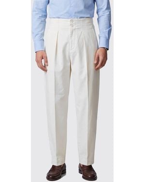 Jacquemus Cotton Blend Wide-Leg Trousers - Blue