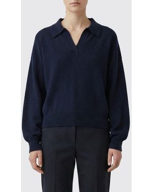 Lisa Yang Knitted Polo Shirt - Blue