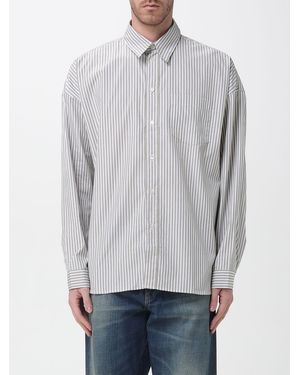 sunflower Striped Cotton Shirt - Grey