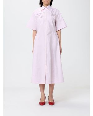 Moschino Cotton Chemisier Dress - Pink