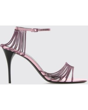 Saint Laurent Heeled Sandal - Pink