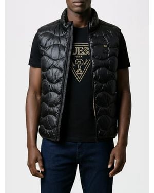 Blauer Padded Nylon Vest - Black