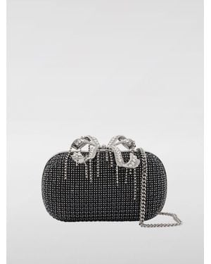 Self-Portrait Clutch - Black