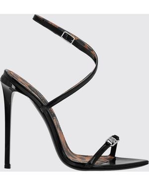 Philipp Plein Heeled Sandal - Black