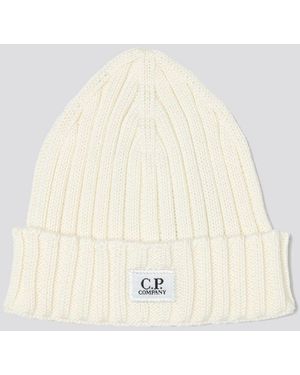 C.P. Company Gorro Hombre - Blanco