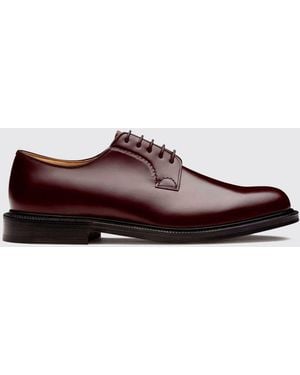 Church's Brushed Leather Derby Shoes - Brown